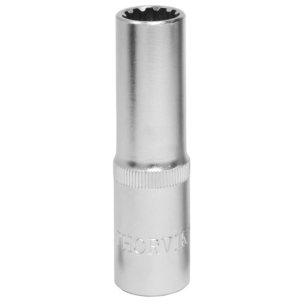 Long 12-point socket 1/2", 15 mm (MP11215, THORVIK)