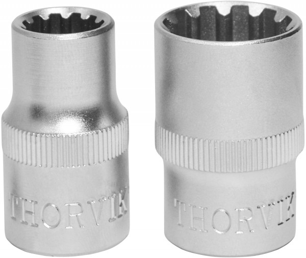 Galvutė 1/4" 12-kampė 11 mm MultiProf (MP11411, THORVIK)