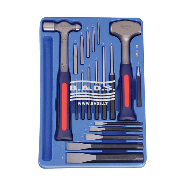 [MS-019] [MS-019] Įrankių komplektas į vežimėlį (19vnt)