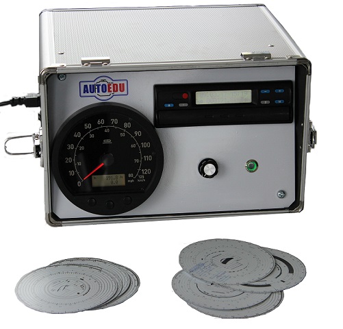 Truck analogue educational tachograph simulator