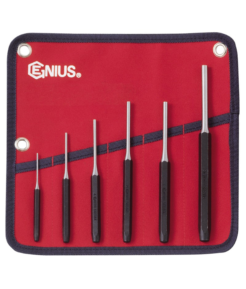 Išmušėjų komplektas (6vnt) (PC-566MP, GENIUS)