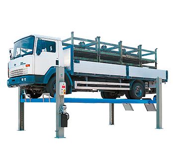 Electro-hydraulic four-column flat platform lift, 8T, RAV4800, RAV.4800X.194381 RAVAGLIOLI