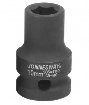 1/2"DR 6PT SMŪGINIS GALVUTĖS RAKTAS, DYDIS: 10MM (S03A4110, PRIDE)