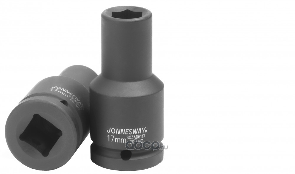 Smūginė galvutė ilga 3/4"DR 19 mm