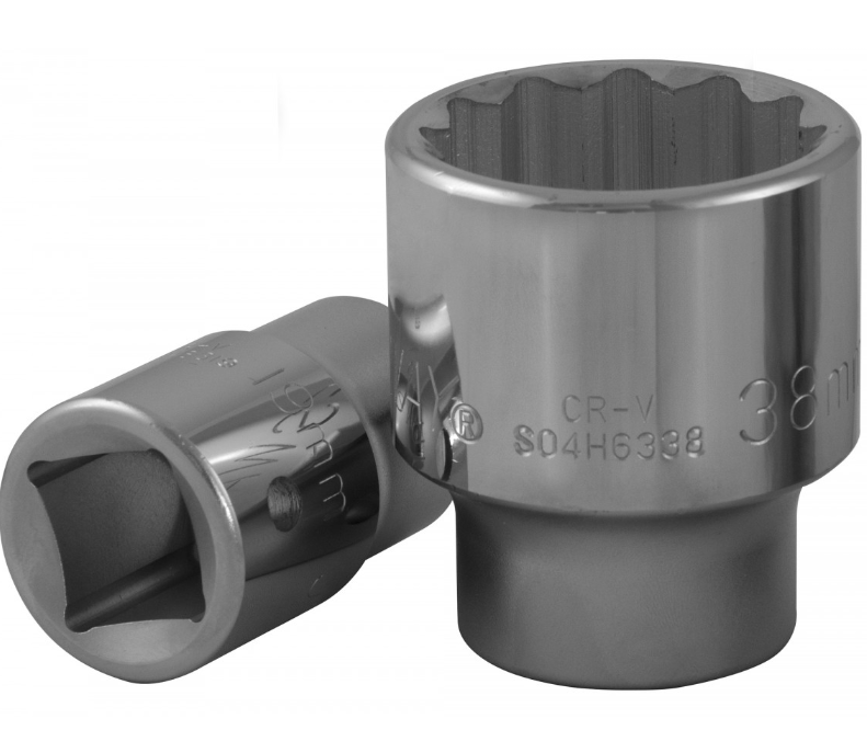 Galvutė 3/4"DR 12-kampė 22.0mm (S04H6322, JONNESWAY)