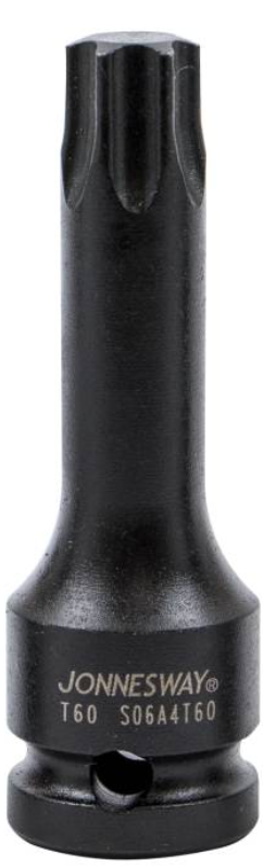 Smūginė galvutė su žvaigždiniu antgaliu 1/2", dydis: T50, L: 78 mm (S06A4T50, JONNESWAY)