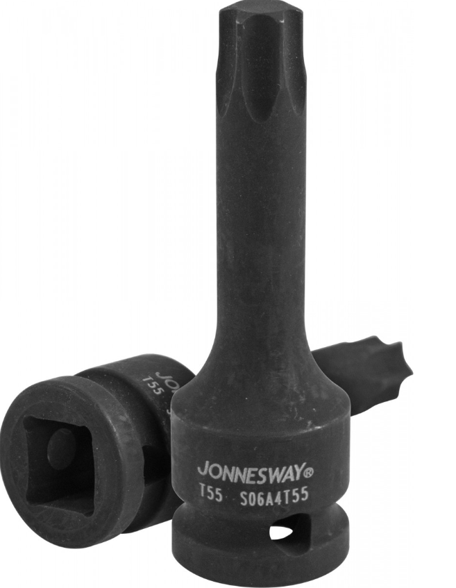 Smūginė galvutė su žvaigždiniu antgaliu 1/2", dydis: T60, L: 78 mm (S06A4T60, JONNESWAY)