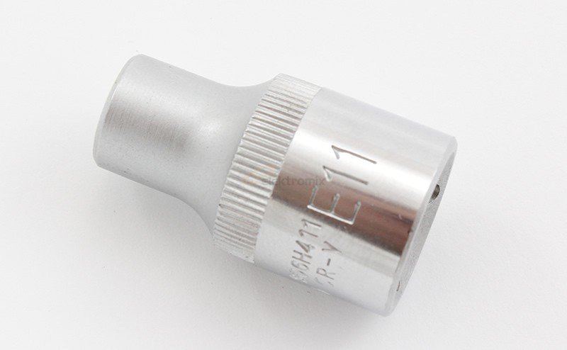 Galvutė 1/2"DR E-tipo E11 (S06H411, PRIDE)