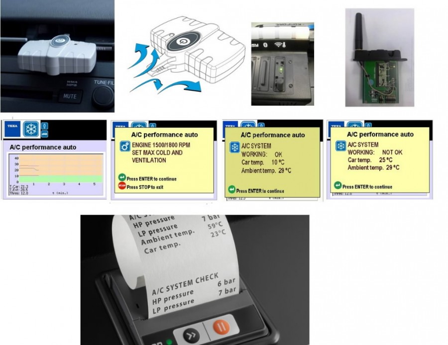 Freon quality measuring tool S07554 TEXA