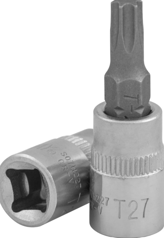 1/2'DR Galvutė su TORX antgaliu T45, 55 mm