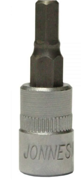 1/2"DR HEX BIT SOCKET SIZE: H5 (S09H405, JONNESWAY)
