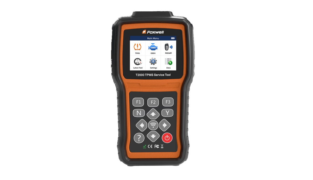 Tire pressure sensor testing and programming device TPMS Foxwell (T2000, FOXWELL)