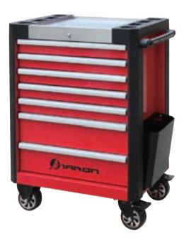 Filled tool trolley with tools 306pcs TBR5607H-X Torin