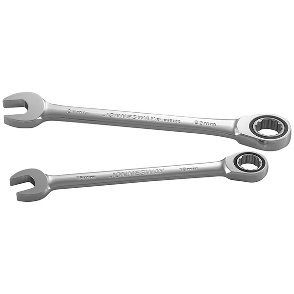 72 TEETH RATCHETING COMBINATION WRENCH, SIZE: 22MM (W45122, JONNESWAY)