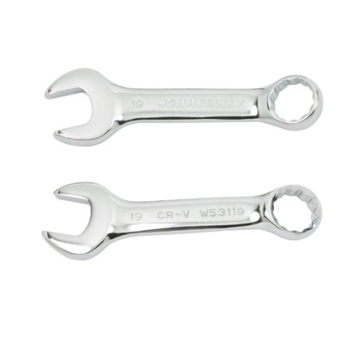 Midget combination wrench, 15° offset, 19 mm (W53119, JONNESWAY)