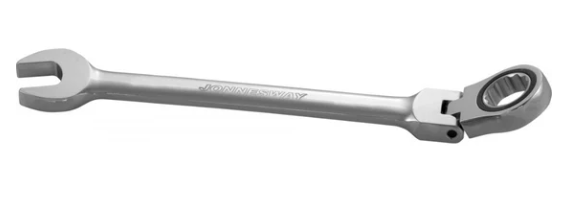 Flexible ratcheting combination wrench, 72 teeth, size: 9 mm (W66109, JONNESWAY)