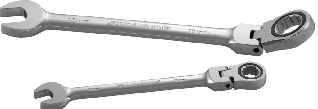 Lankstus terkšlinis kombinuotas raktas 72 dantukų, dydis: 14 mm (W66114, JONNESWAY)