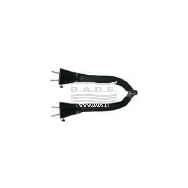 Exhaust gas collection hose with nozzles Filcar (Y100-BG-100/200-PI, FILCAR)