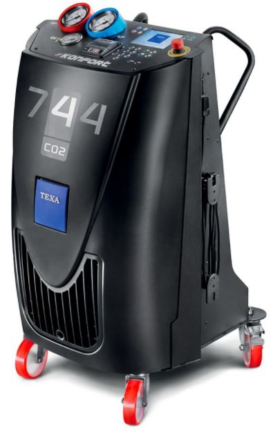 A/C charging station KONFORT 744 for CO2 (R744) (Z11650, TEXA)