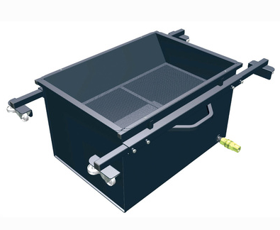 Atidirbto tepalo surinkimo indas 95 l,  EUROLUBE [0949-160]