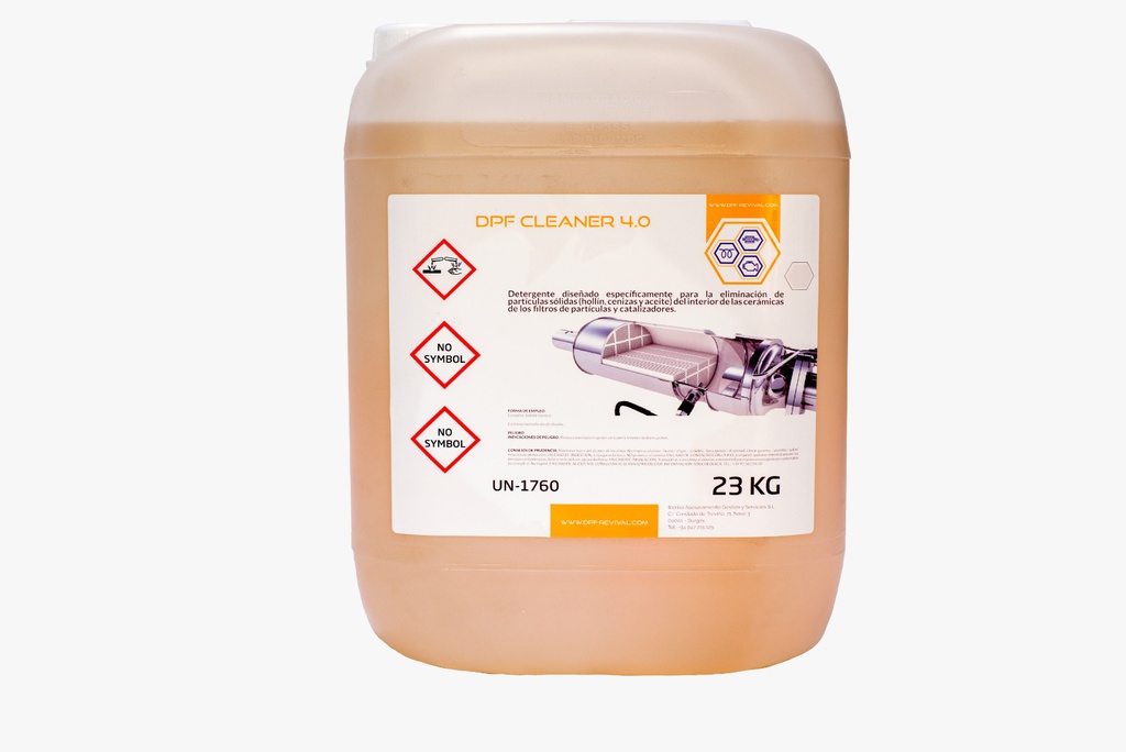 Special fluid for DPF cleaning machines 20 L (DPF-CLEANER4.0)