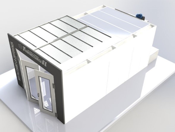 Automobilių Dažymo Kamera GL2 TERMOMECCANICA