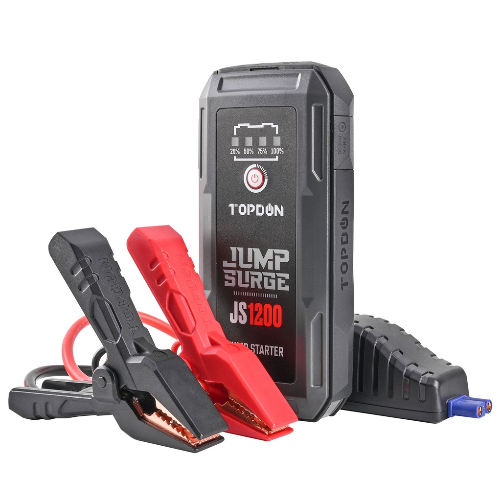 Akumuliatoriaus paleidimo įrenginys Jump Starter (JS1200, TOPDON)