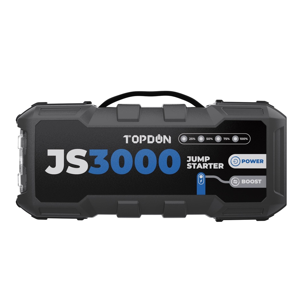 Akumuliatoriaus paleidimo įrenginys Jump Starter (JS3000, TOPDON)