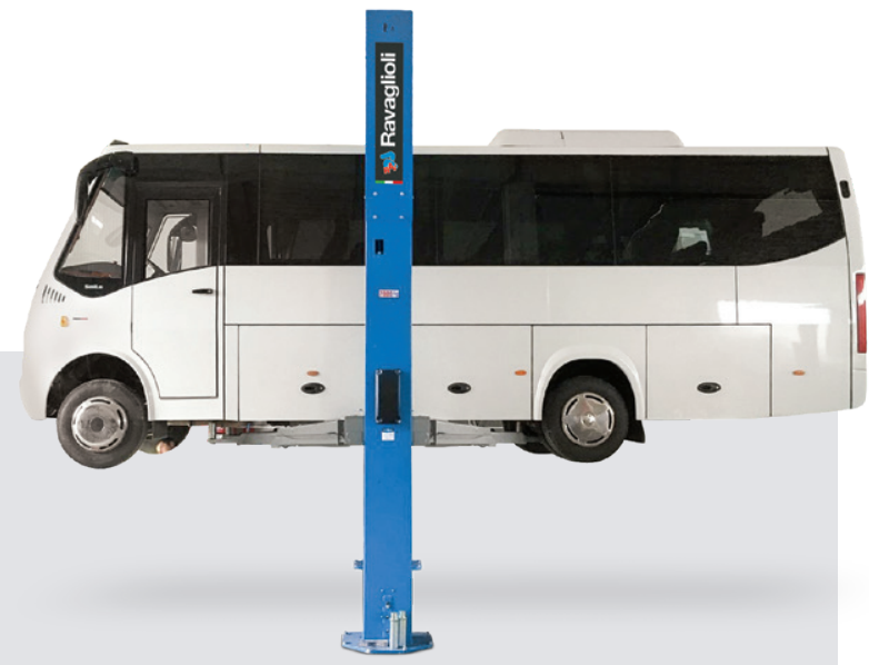 Elektrohidraulinis dviejų kolonų keltuvas, 7 T, KPH370.70LIKTA, RAVAGLIOLI