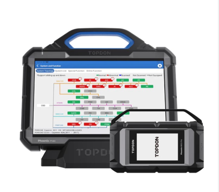 Automotive diagnostic scanner Phoenix Max (Phoenix Max, TOPDON)