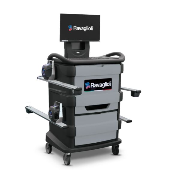 RAVTD8080PTWS.4 Commercial vehicle wheel alignment with, RAV.TD808.700513, RAVAGLIOLI
