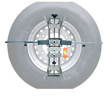 Pair of 4-point truck self-centering clamps, STDA48E, RAVAGLIOLI