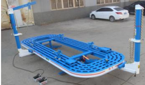 Kėbulų tampymo stendas su keltuvu T-F2