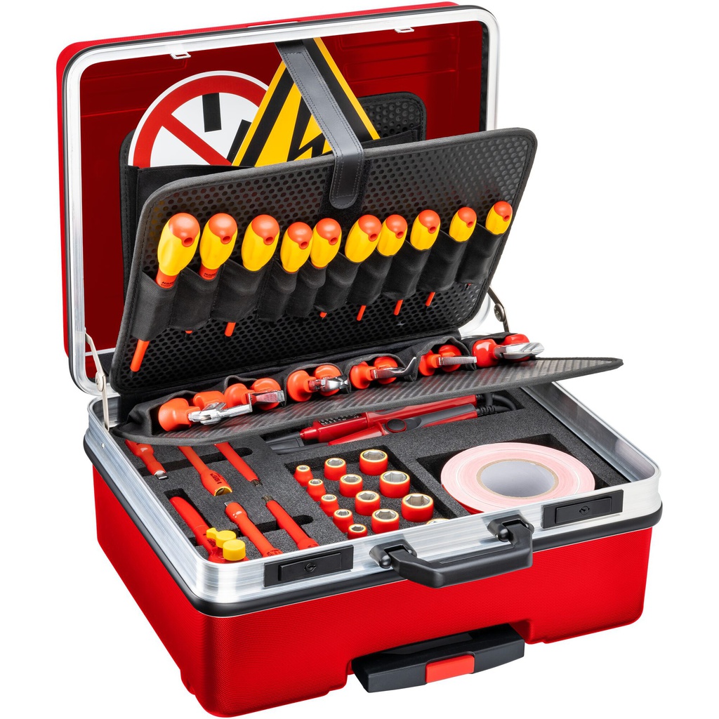 HAZET High-voltage tool set - with protective insulation 150/52