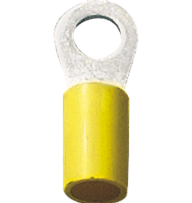 Antgalis kilpinis M5, geltonas,  4,00-6,00mm2