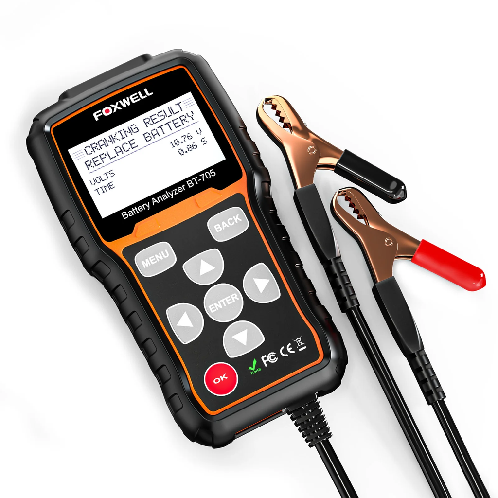 Akumuliatorių testeris, FOXWELL (BT705, FOXWELL)
