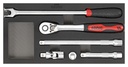 1/2 in. combination set with SFS foam insert, 6 pcs (300608, SONIC)