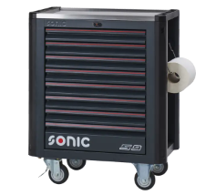 Empty toolbox S9 NEXT 8D dark grey (RAL7016)