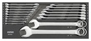 Combination set 1/4" and 3/8" SFS-XS 19-pcs. (601910, SONIC)