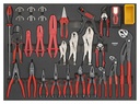 Replių ir įrankių rinkinys į vežimėlį 32 vnt. XL, Sonic Equipment (603209, SONIC)