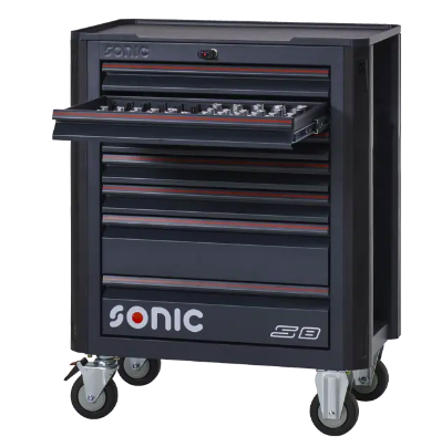 Įrankių vežimėlis NEXT S8 su 223 įrankiais SONIC