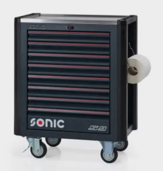 Įrankių vežimėlis NEXT S9 su 429 vnt. įrankių, Sonic Equipment, 742977