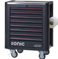 Įrankių vežimėlis NEXT S9 su 527vnt. įrankių 4737218 Sonic Equipment