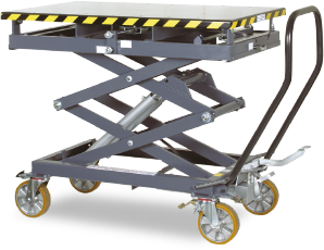 Mobile lifting table for vehicle parts 1T, KT100, RAVAGLIOLI