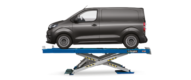 [RAV640N.2ISI] Elektrohidraulinis žirklinis keltuvas ratų suvedimui 4,2T, RAV640N.2ISI, RAVAGLIOLI 