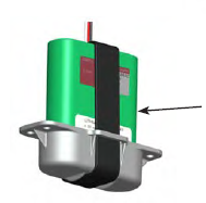 Baterija suvedimo stendo galvai, VISUALINER PRISM 42 RAL3000 John Bean