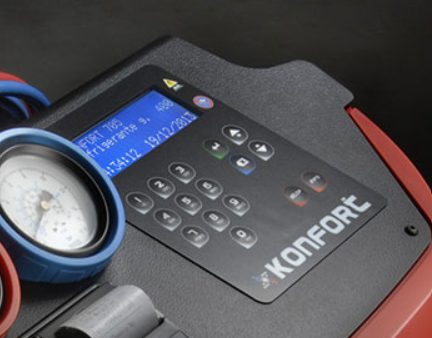 Air conditioner filling station Konfort 705R keyboard, 3908353, TEXA