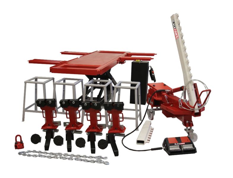 POSTLIFT + PMP8110 body geometry bench – complete set (PL10D, BLACKHAWK)