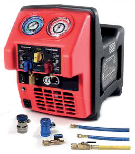 Freono ištraukėjas EASYREC PRO (HFO & R134a), 185.000000, ECOTECHNICS