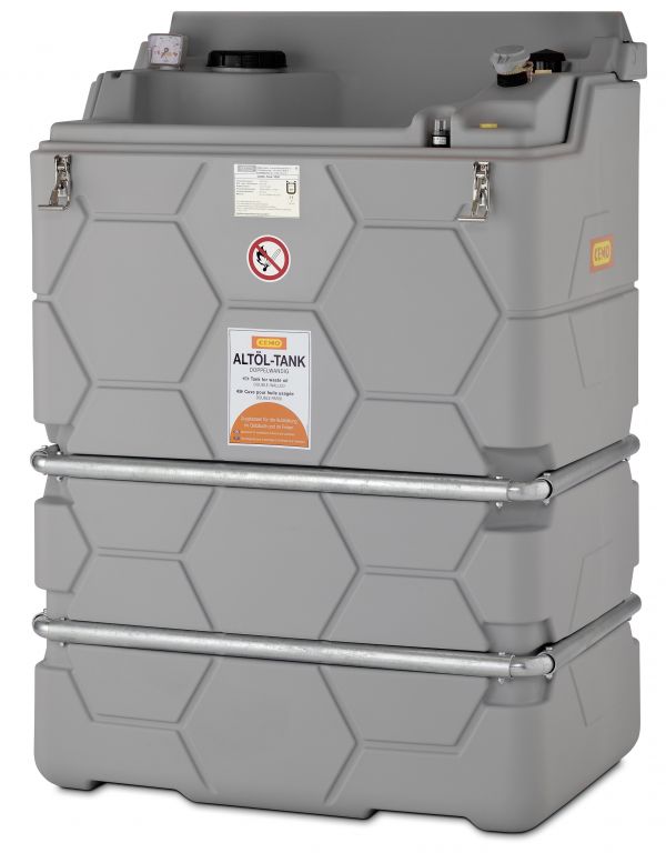 Talpa atidirbtai alyvai 2,500 l CUBE-Waste oil tank Indoor Cemo SKU 10479